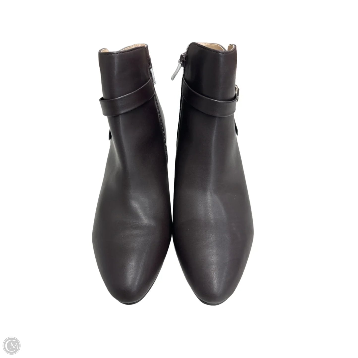 Boots Ankle Heels By Life Stride In Black, Size: 12