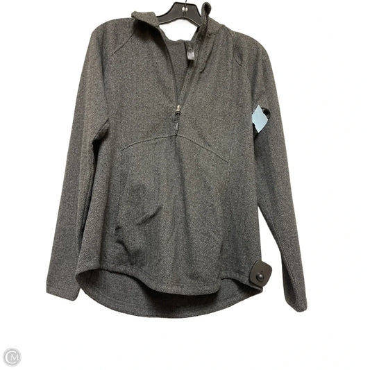 Athletic Jacket By Kyodan In Grey, Size: M