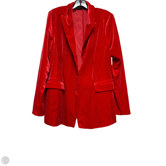 Blazer By Lane Bryant In Red, Size: Xl