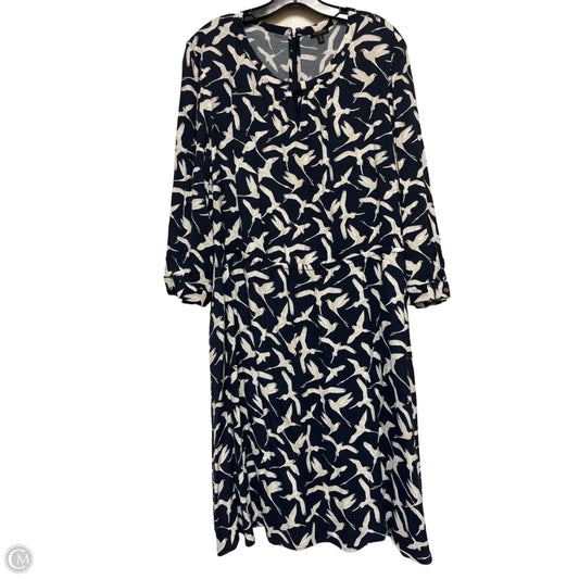 Dress Casual Midi By Talbots In Multi-colored, Size: Xxl