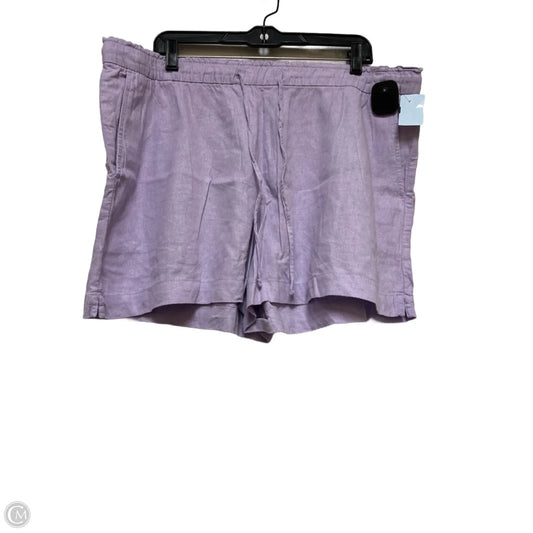 Shorts By Gap In Purple, Size: 16