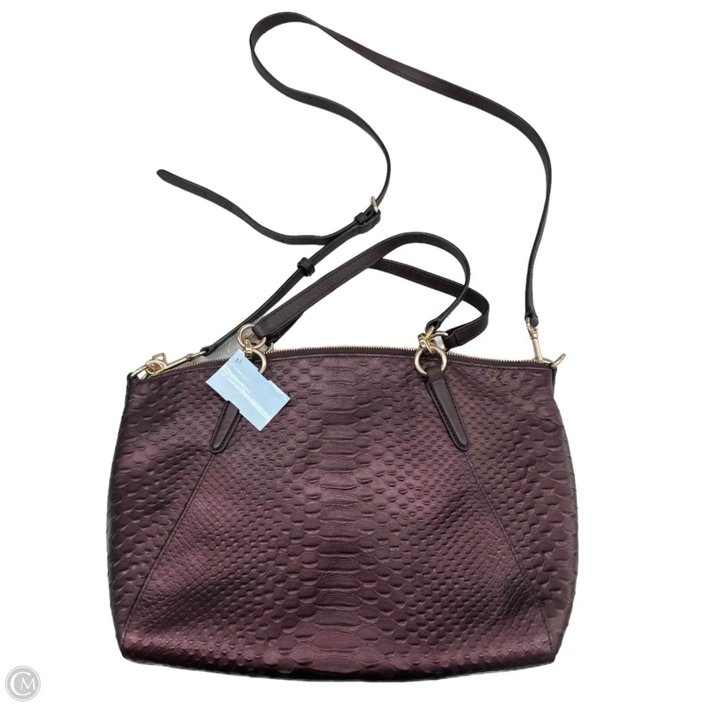 Handbag Designer By Coach, Size: Medium