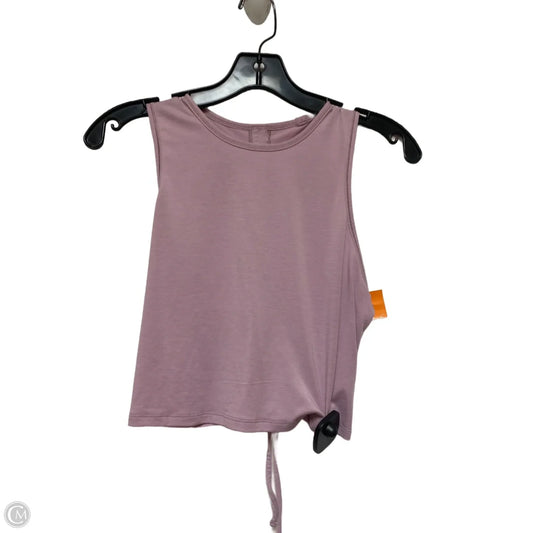 Athletic Tank Top By Lululemon In Purple, Size: S
