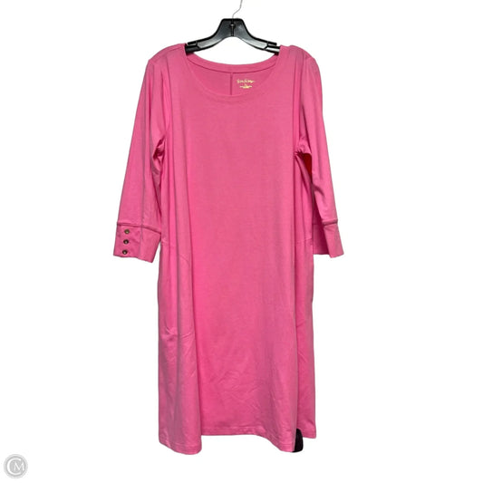 Dress Designer By Lilly Pulitzer In Pink, Size: Xl