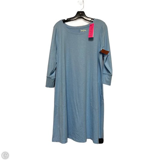 Dress Designer By Lilly Pulitzer In Blue, Size: Xl