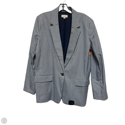 Blazer By Loft In Plaid Pattern, Size: Xl