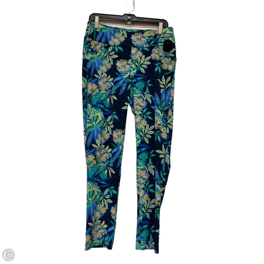 Pants Designer By Lilly Pulitzer In Tropical Print, Size: L