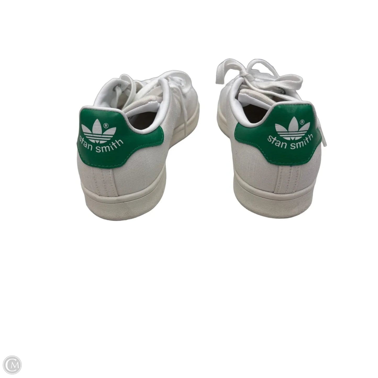 Shoes Sneakers By Adidas In Green & White, Size: 9