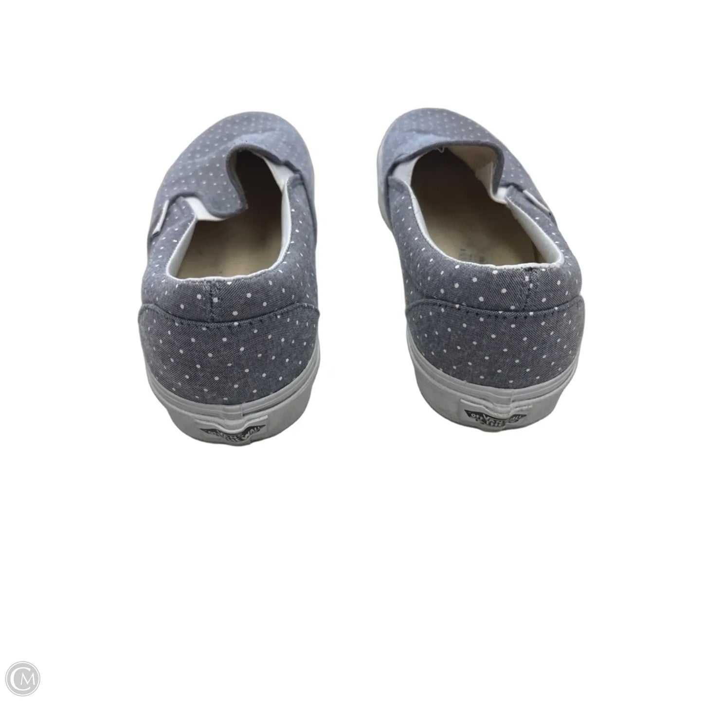 Shoes Flats By Vans In Polkadot Pattern, Size: 9.5
