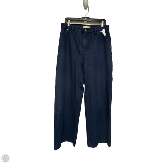 Jeans Designer By Tory Burch In Blue Denim, Size: 30