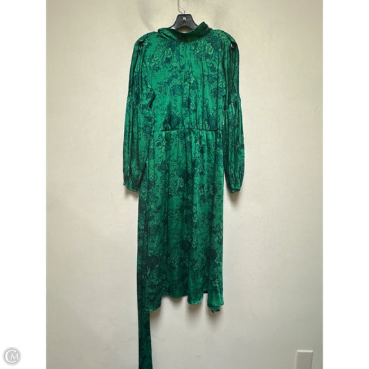 Dress Casual Midi By Inc In Green, Size: M