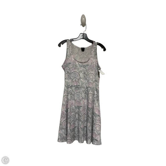 Dress Casual Short By Disney In Green & Purple, Size: S