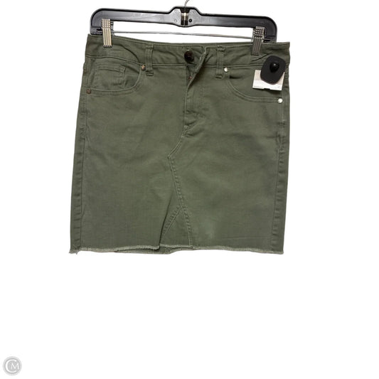 Skirt Mini & Short By 1822 Denim In Green, Size: 8