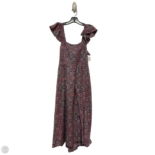 Dress Casual Midi By Banana Republic In Floral Print, Size: S