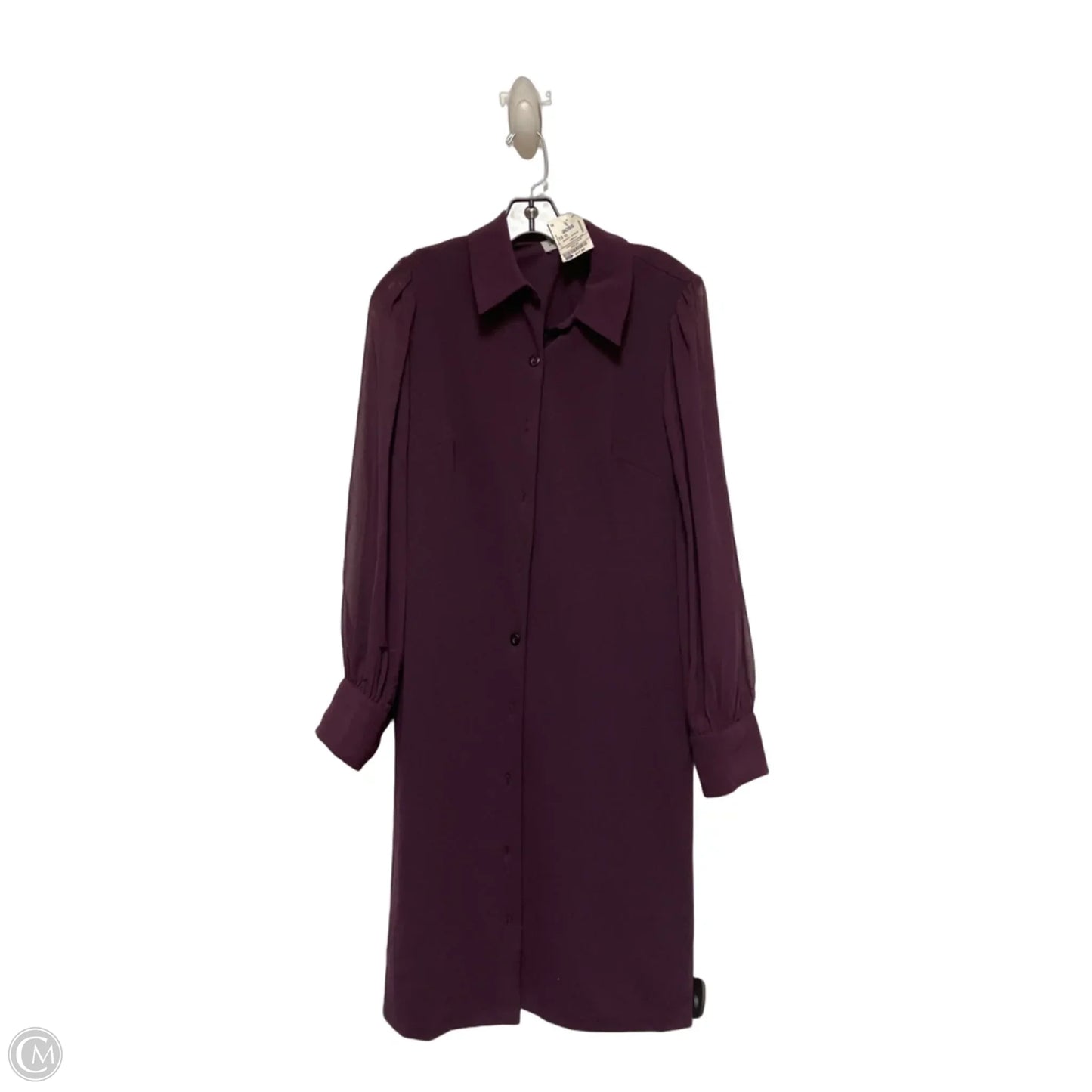 Dress Casual Short By Shelby And Palmer In Purple, Size: L