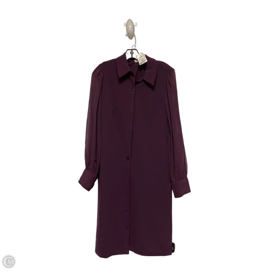 Dress Casual Short By Shelby And Palmer In Purple, Size: L