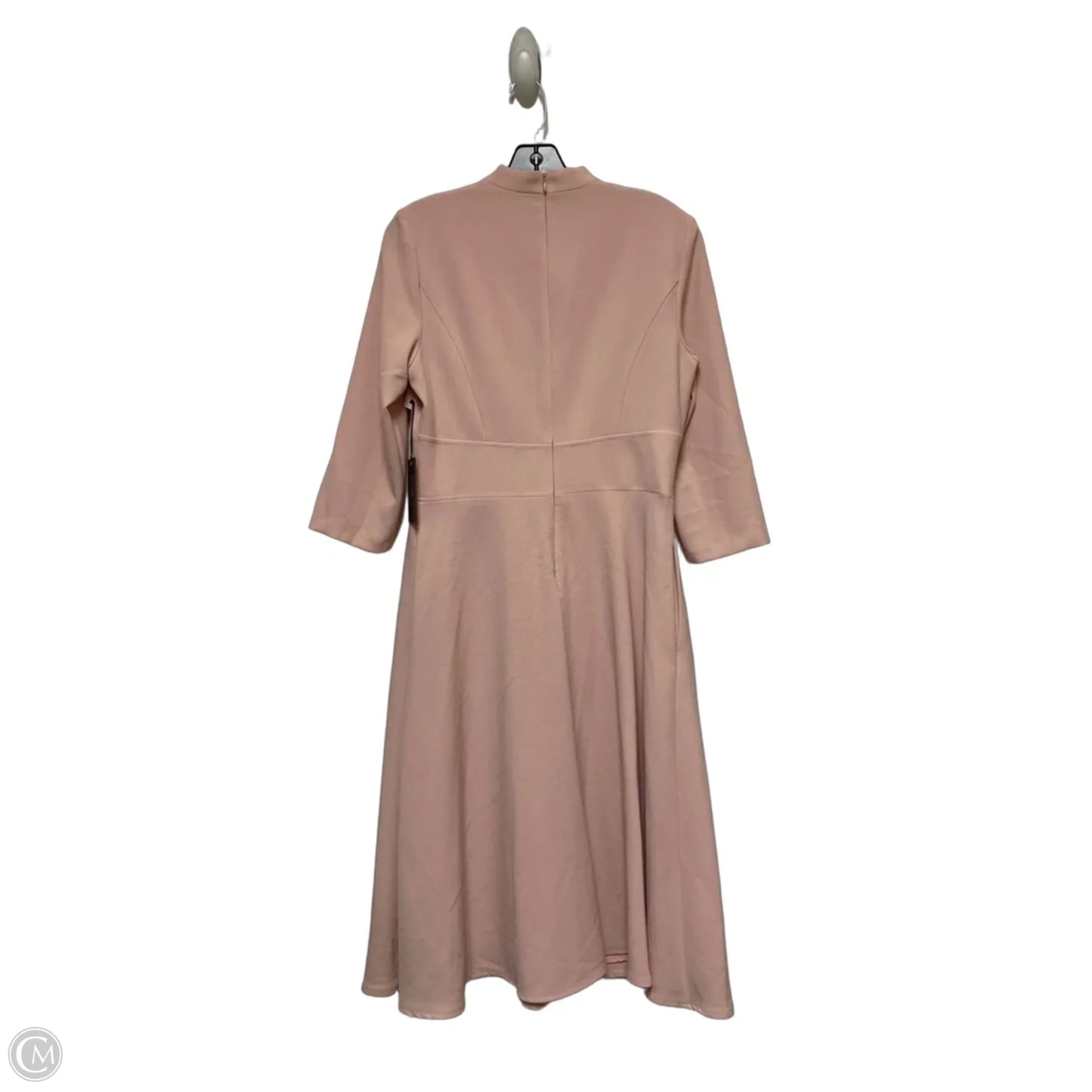 Dress Casual Midi By Vince Camuto In Pink, Size: L