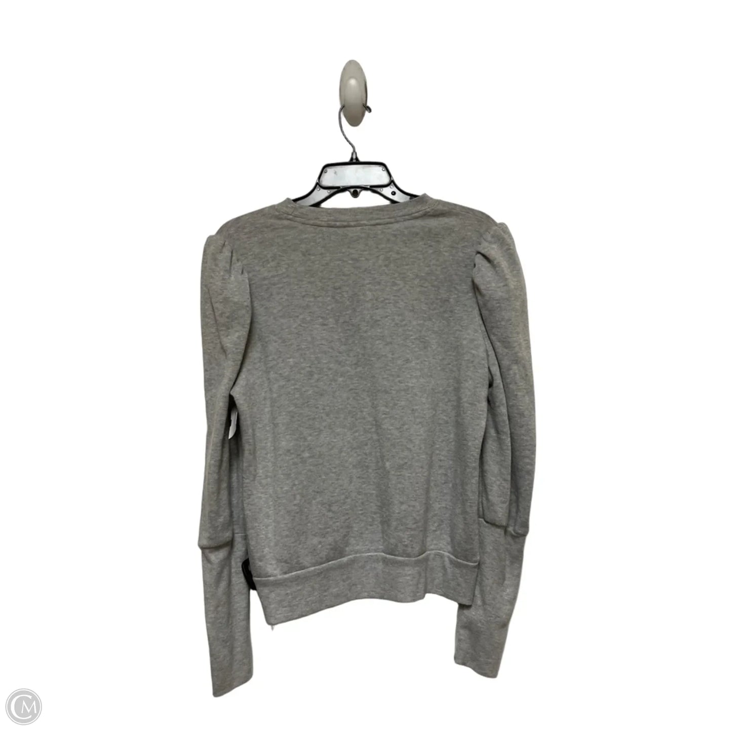 Top Long Sleeve Basic By Disney Store In Black & Grey, Size: M