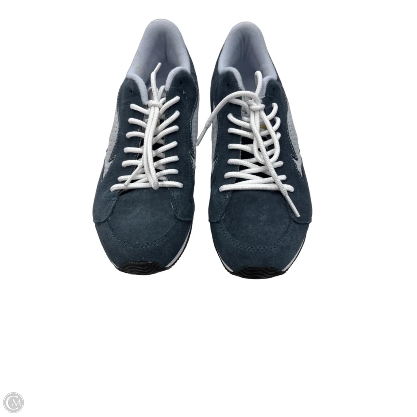 Shoes Sneakers By Clothes Mentor In Blue & White, Size: 8.5