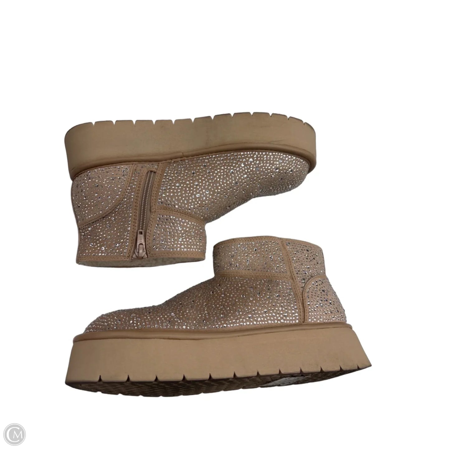 Boots Ankle Flats By Wild Fable In Cream, Size: 8