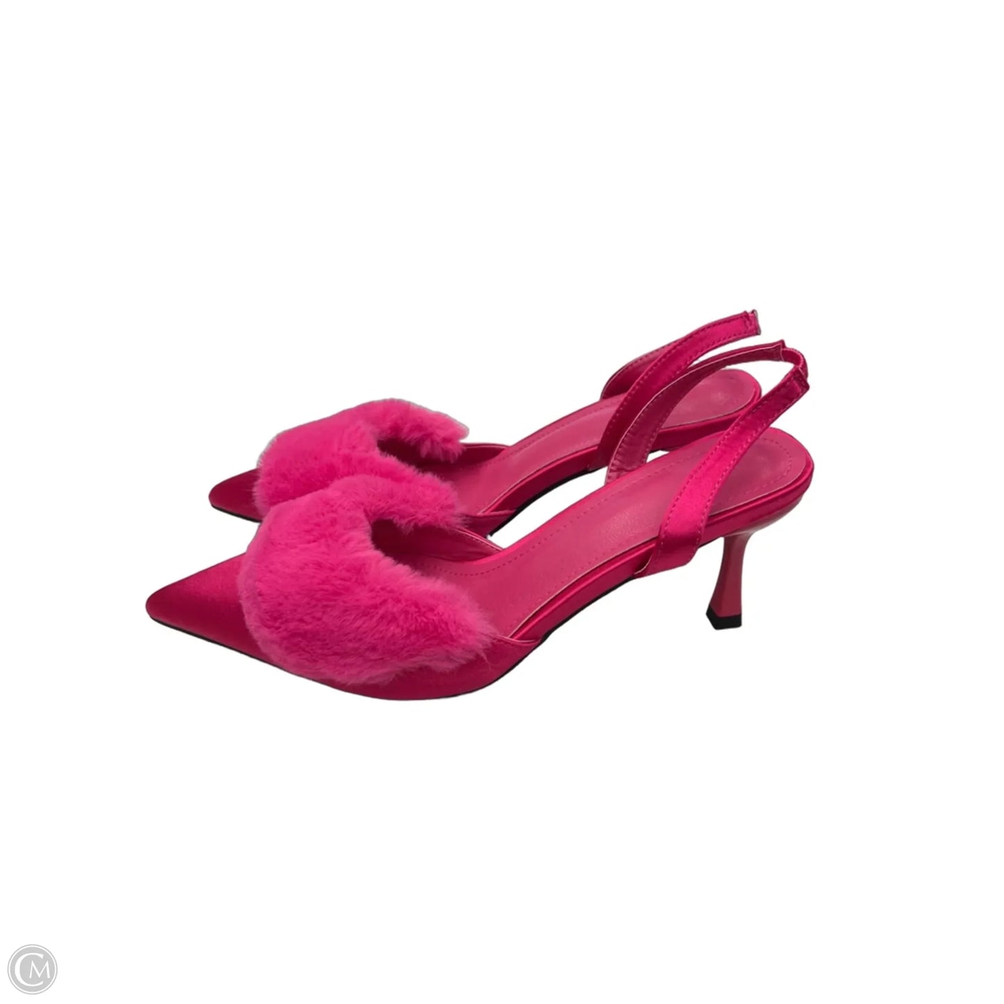 Shoes Heels Kitten By Clothes Mentor In Pink, Size: 11