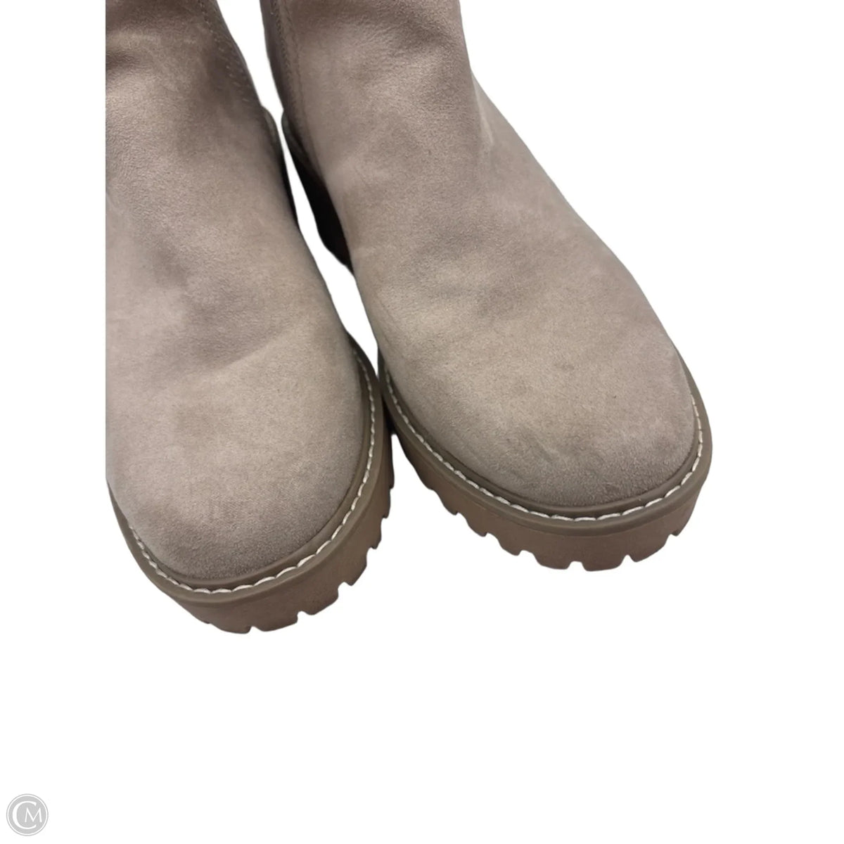 Boots Ankle Heels By Universal Thread In Tan, Size: 9