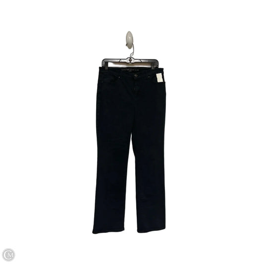 Jeans Straight By Chicos In Black, Size: 6