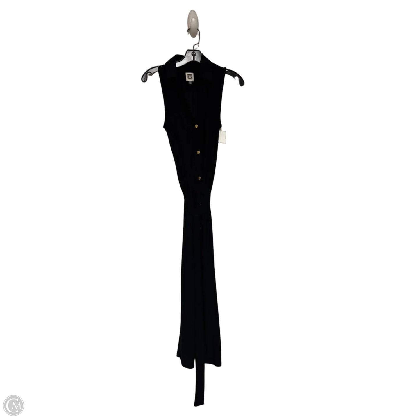 Dress Casual Midi By Anne Klein In Black, Size: S