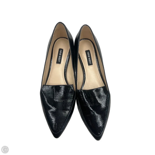 Shoes Flats By Nine West In Black, Size: 6.5