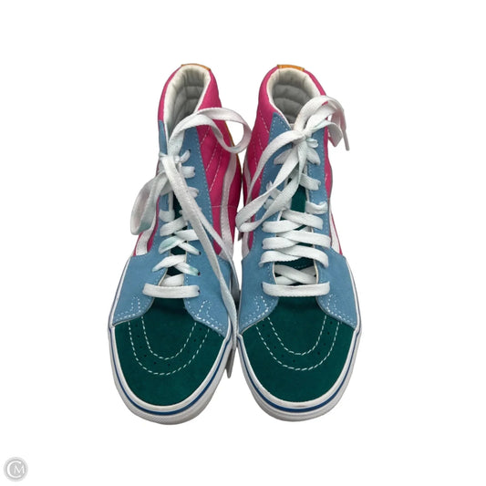 Shoes Sneakers By Vans In Multi-colored, Size: 5