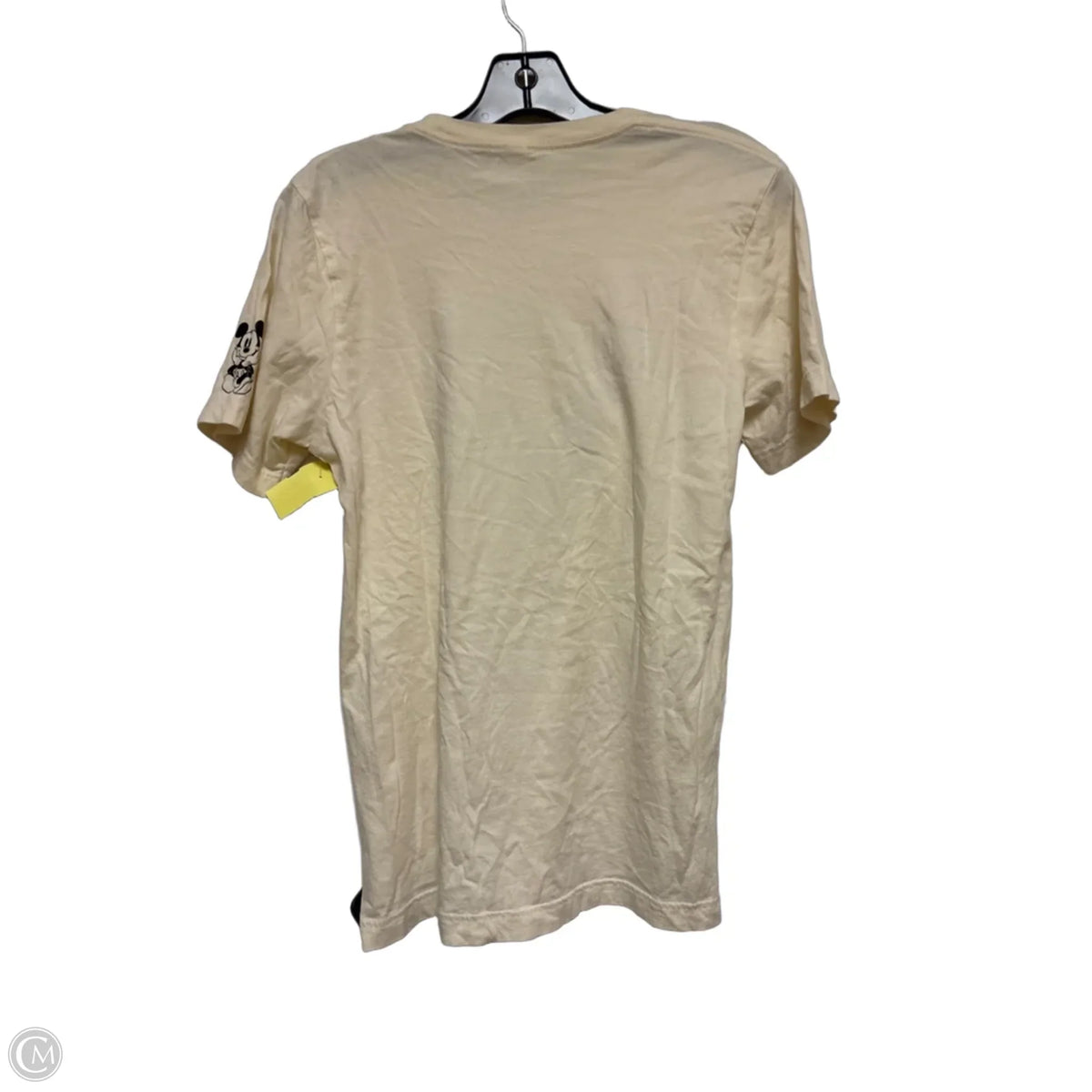 Top Short Sleeve Basic By Canvas In Tan, Size: M