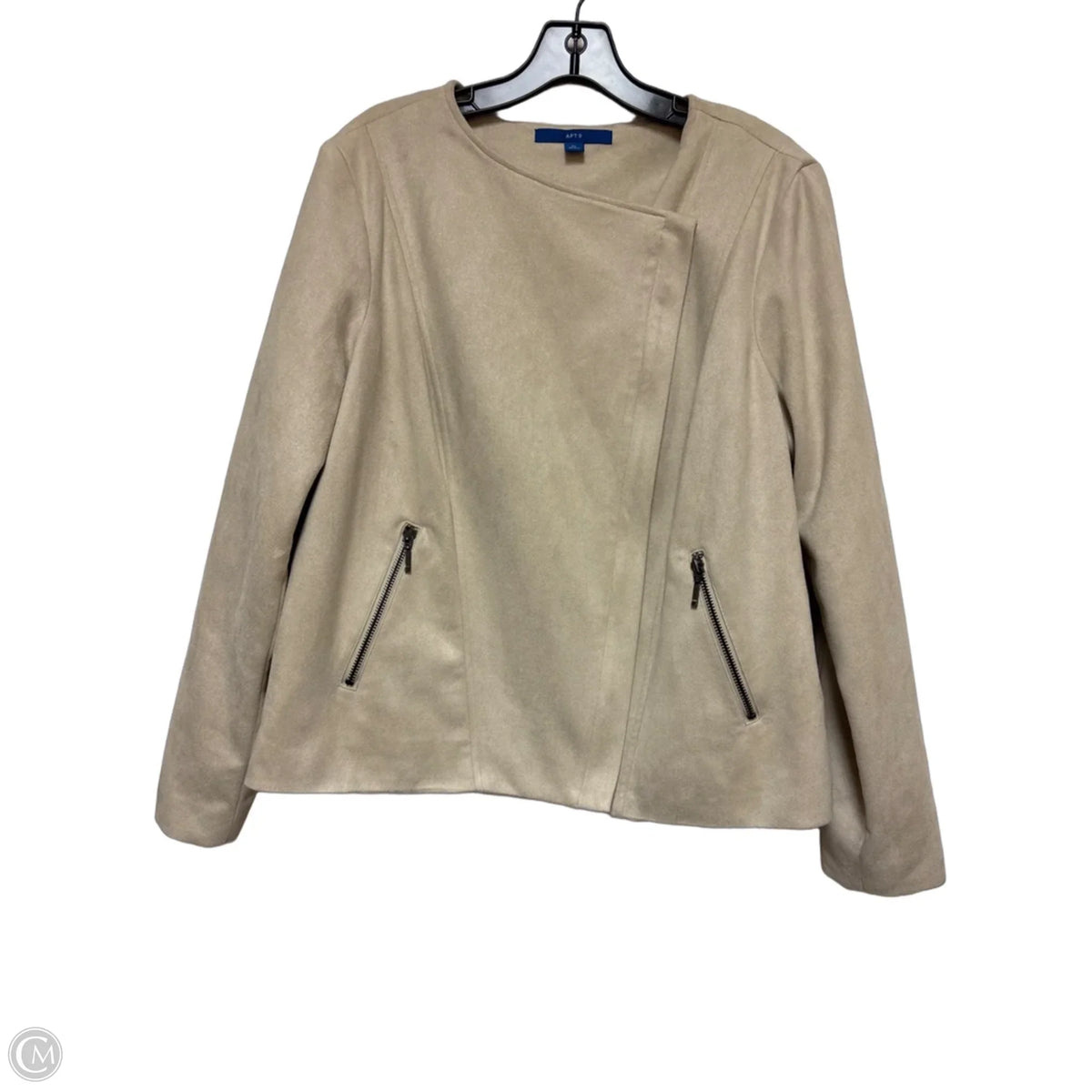 Jacket Other By Apt 9 In Beige, Size: Xl