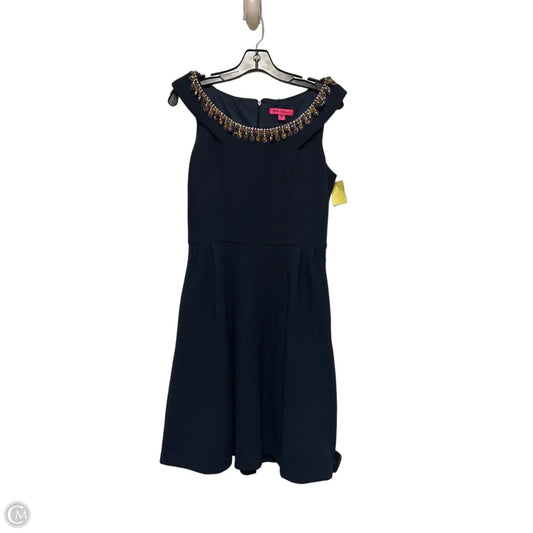 Dress Casual Short By Betsey Johnson In Blue, Size: M