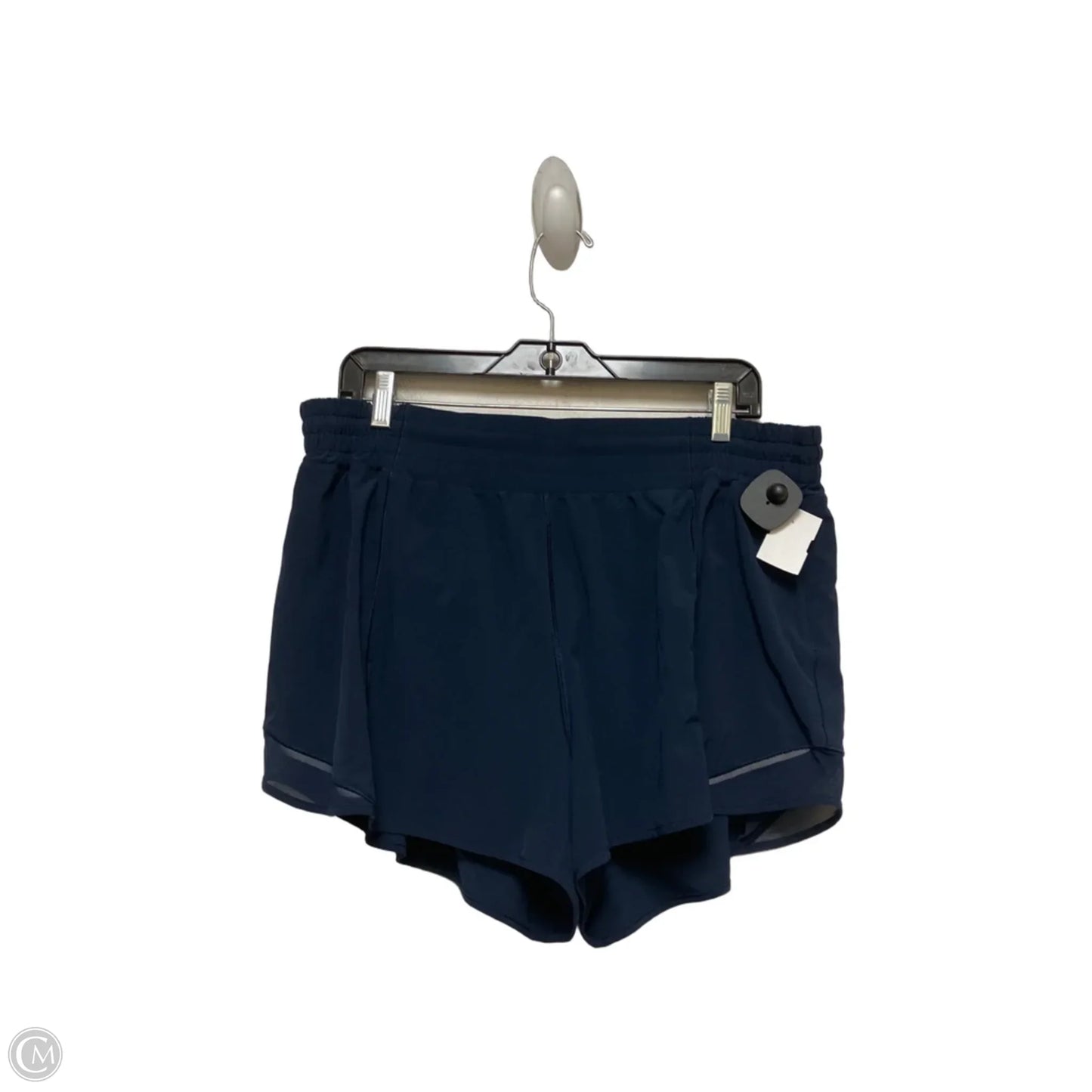 Athletic Shorts By Lululemon In Blue, Size: 16