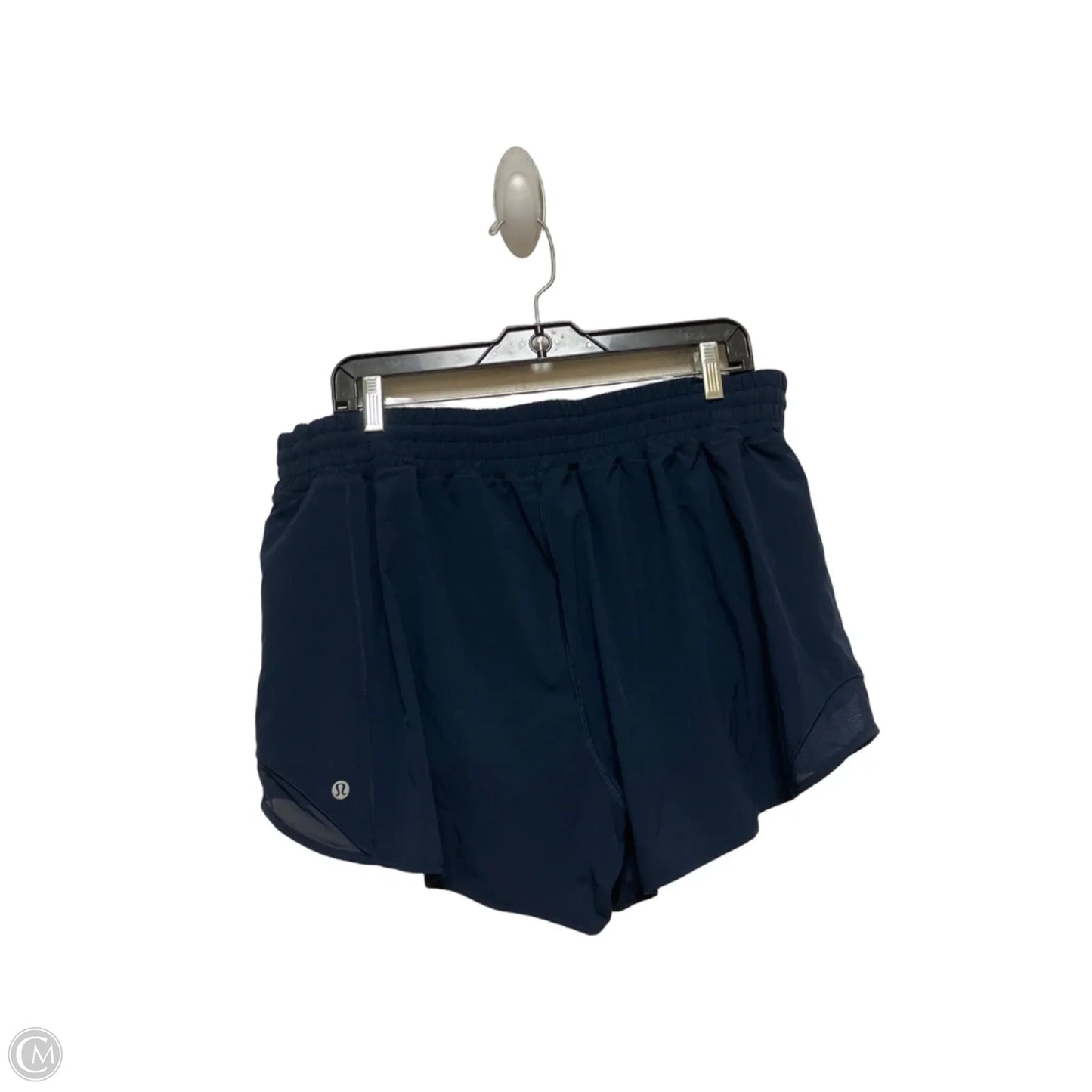 Athletic Shorts By Lululemon In Blue, Size: 16