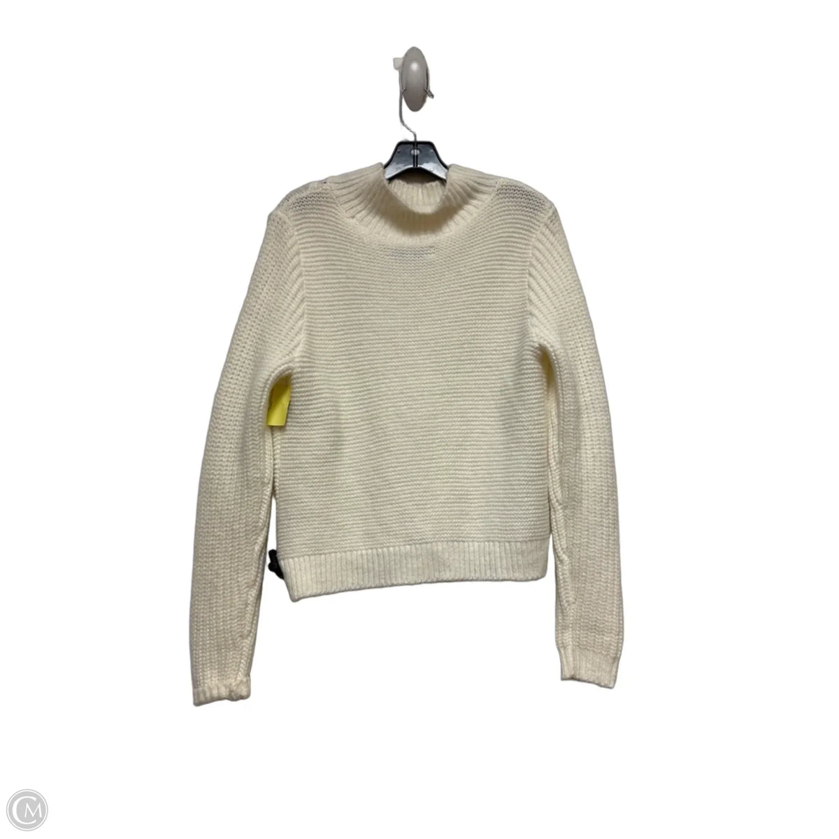 Sweater By Loft In Cream, Size: S