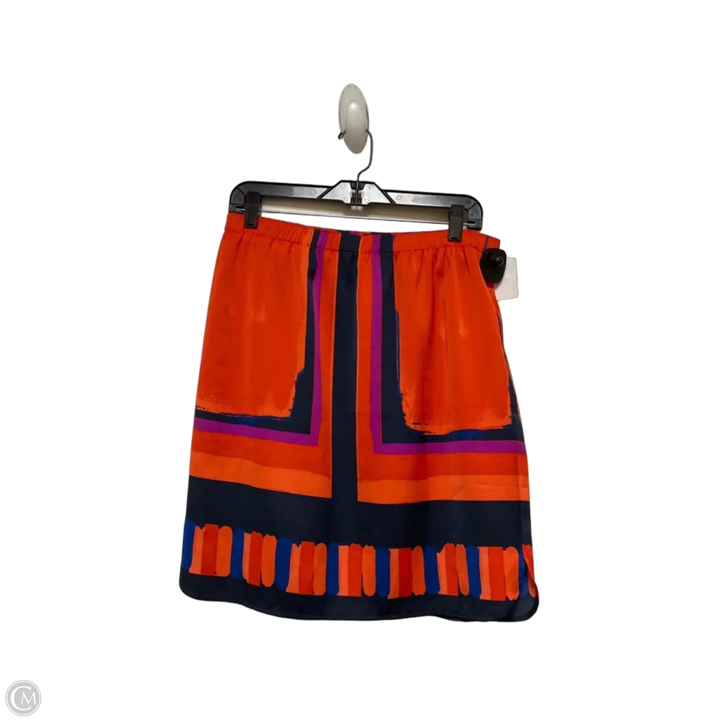 Skirt Mini & Short By Ann Taylor In Blue & Red, Size: 6