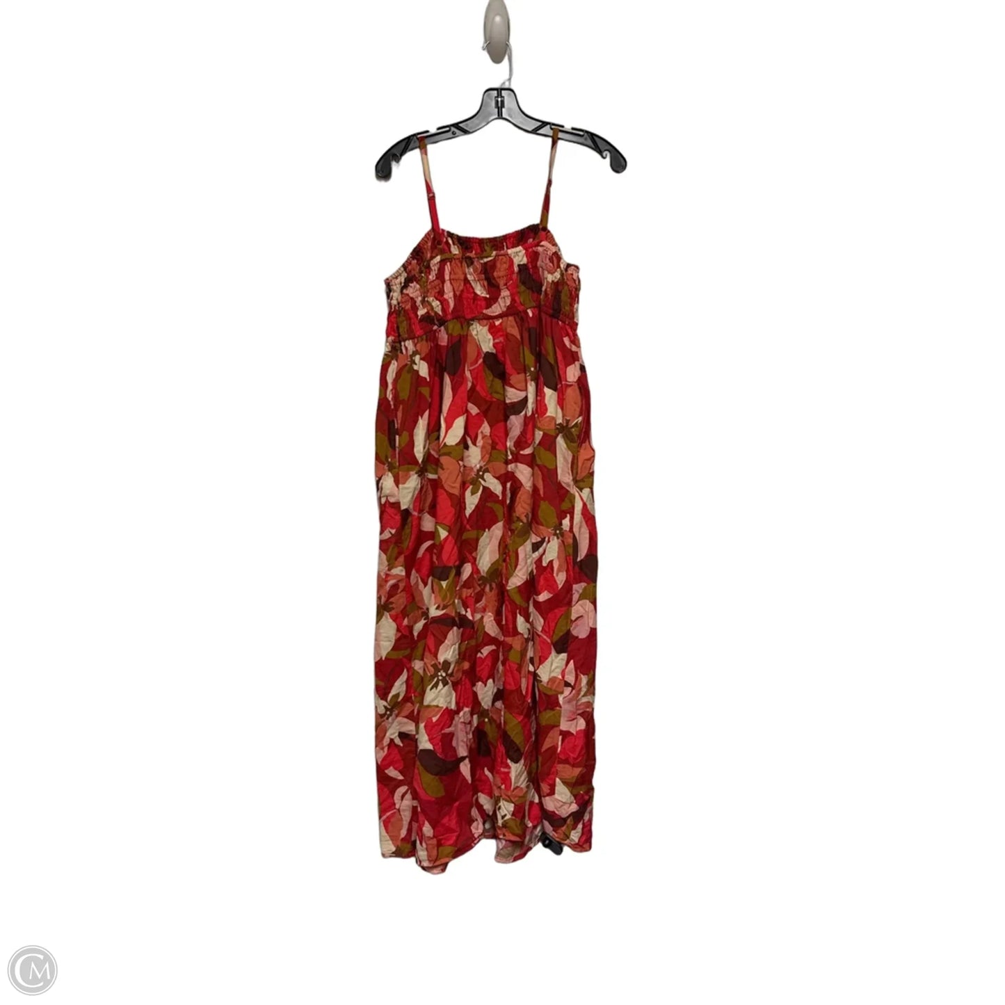 Dress Casual Midi By A New Day In Floral Print, Size: S