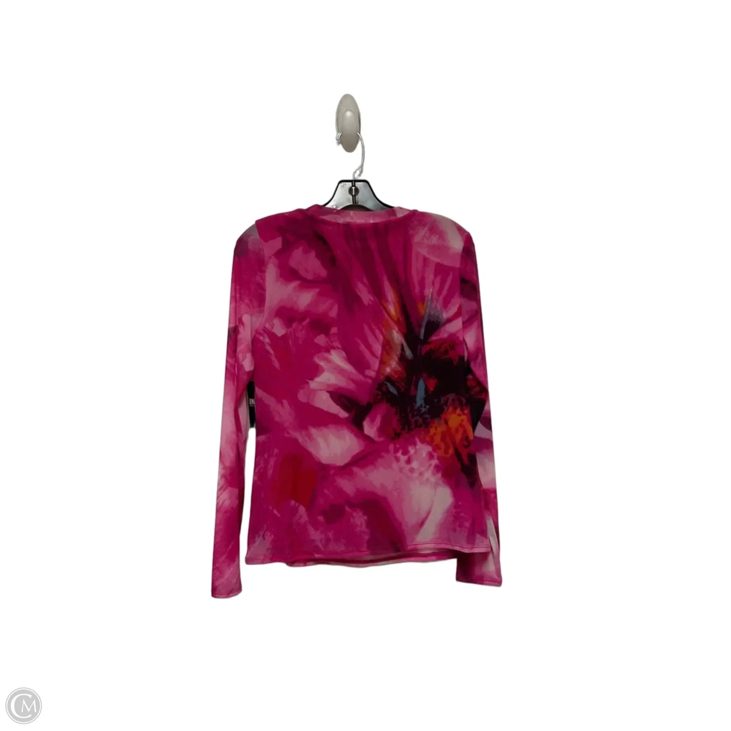 Top Long Sleeve By Inc In Pink, Size: S