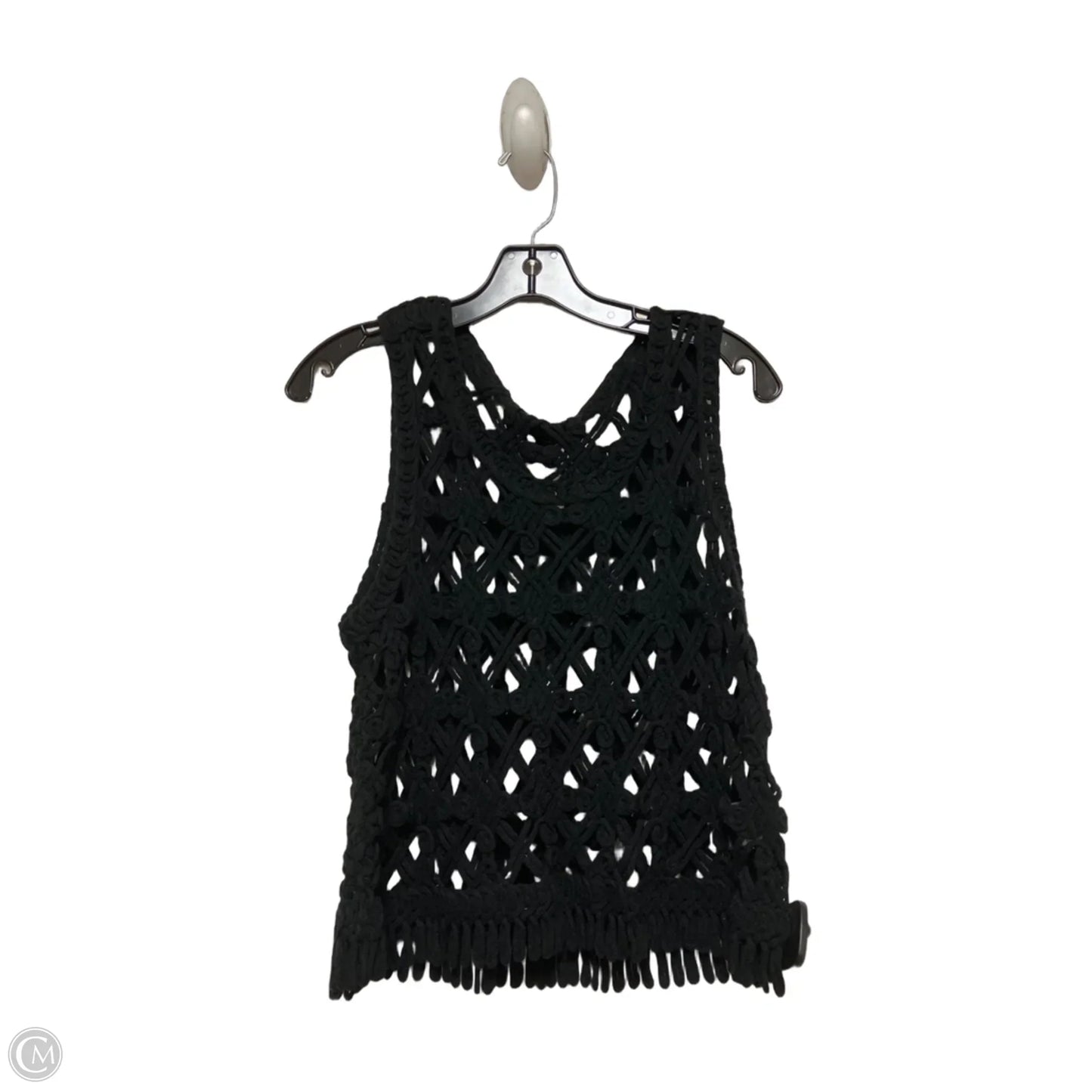Top Sleeveless By Dkny In Black, Size: M