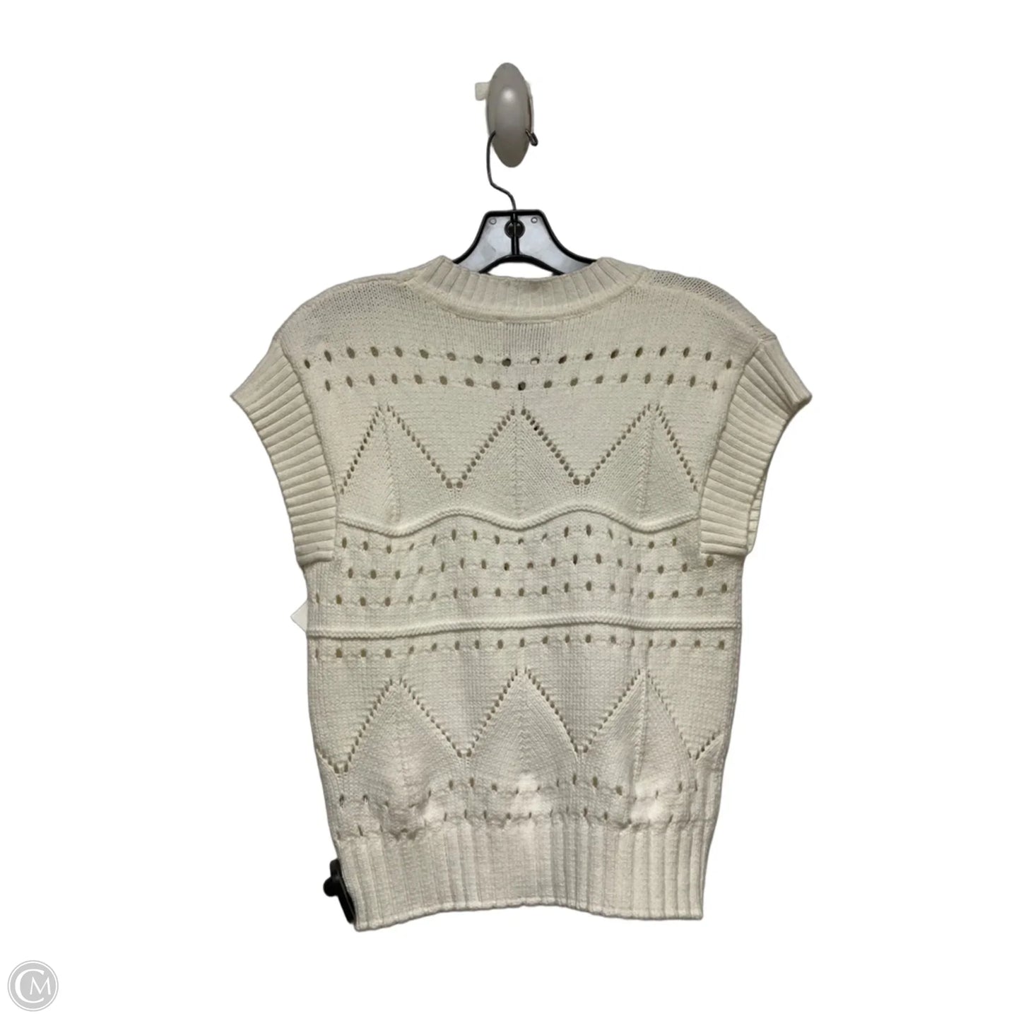 Top Sleeveless By Industry In White, Size: Xs