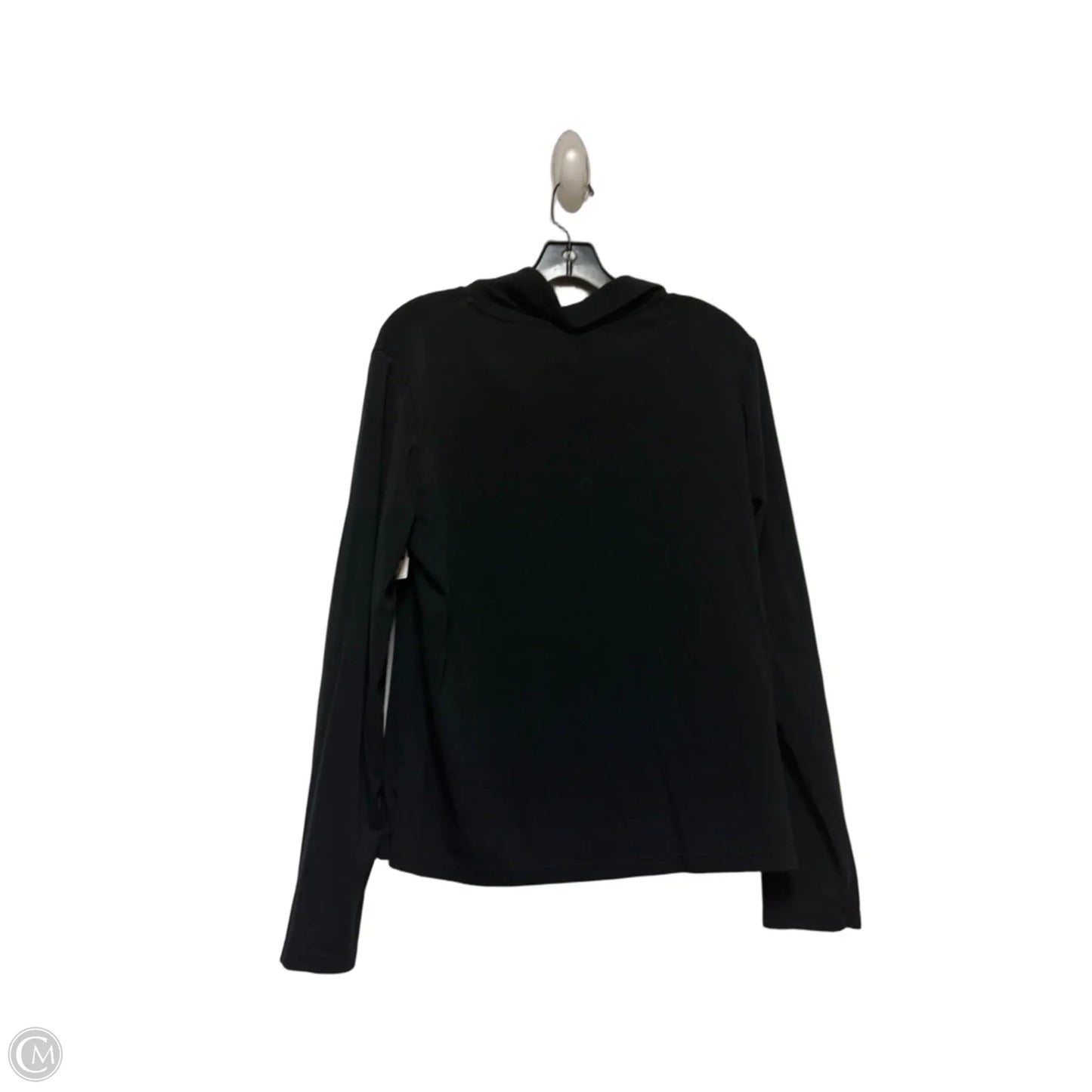 Top Long Sleeve Designer By Lilly Pulitzer In Black & Gold, Size: Xl