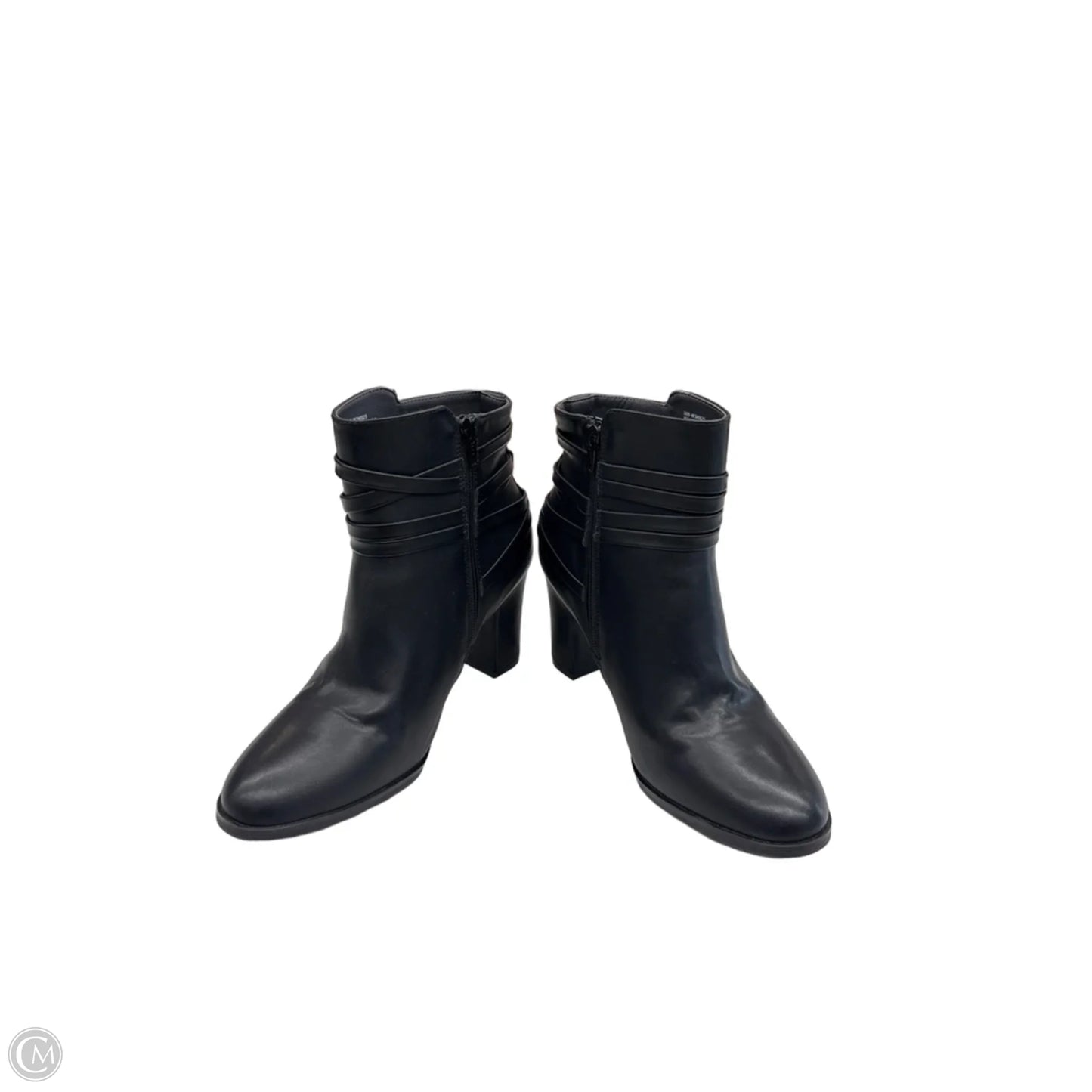 Boots Ankle Heels By White Mountain In Black, Size: 9