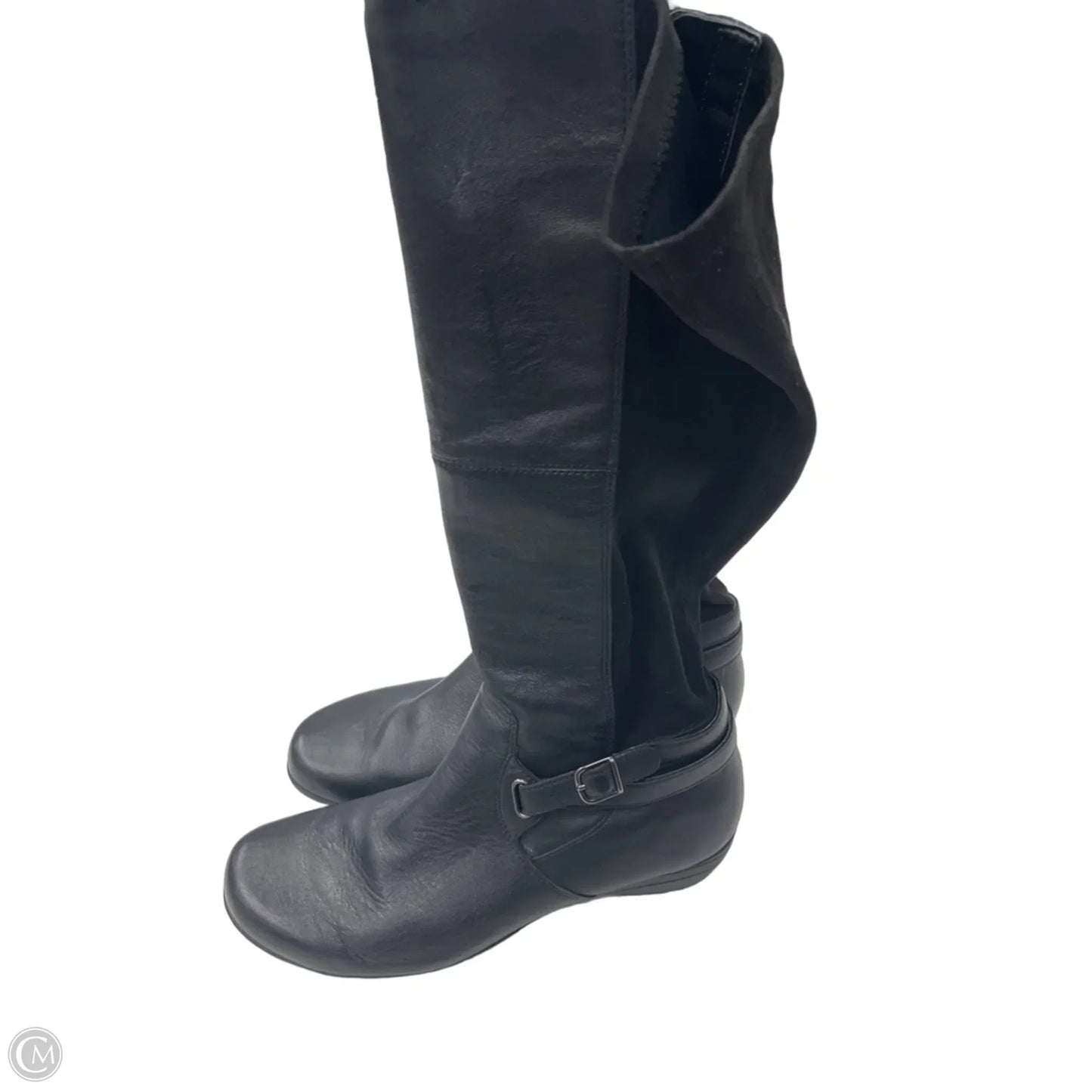 Boots Knee Flats By Dansko In Black, Size: 10