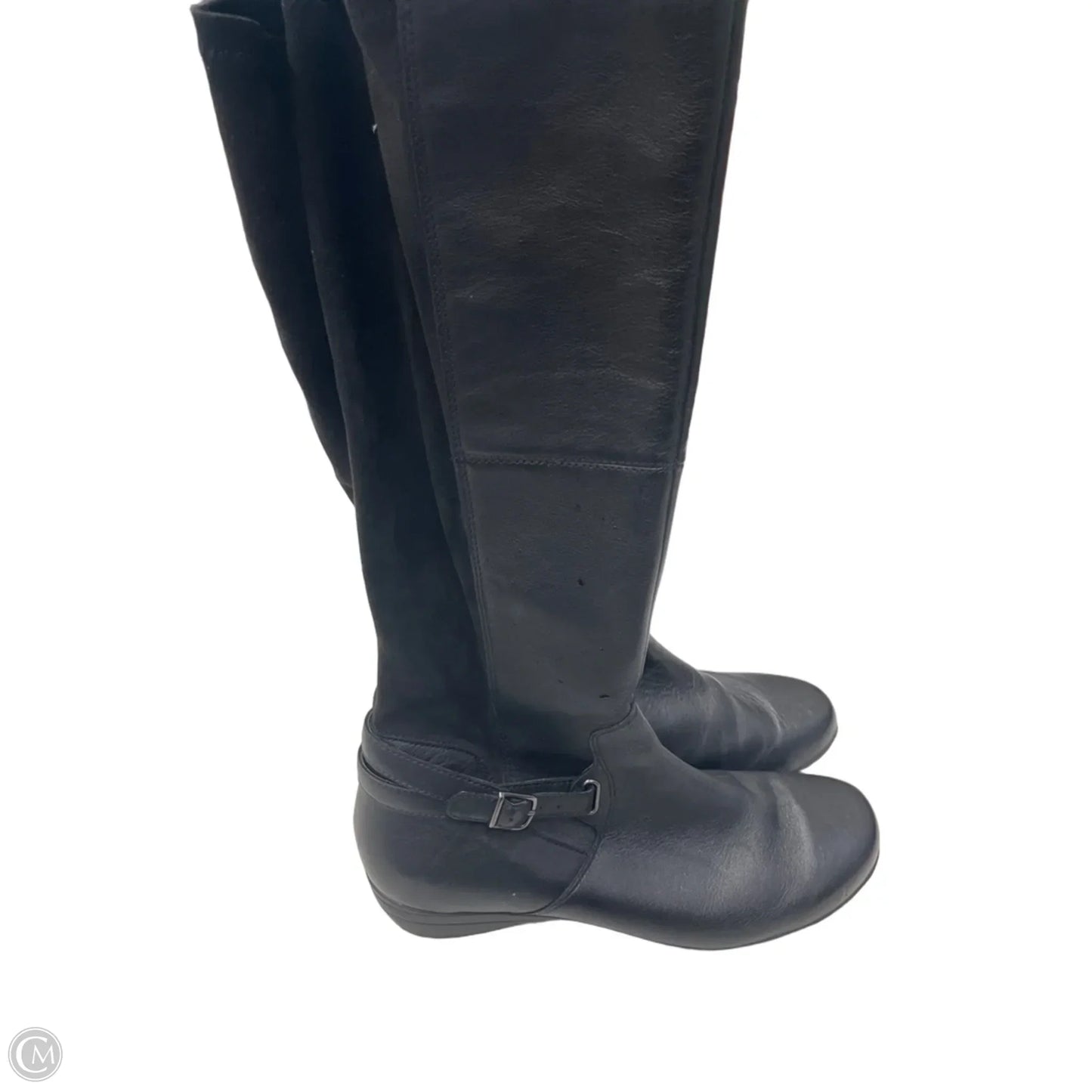 Boots Knee Flats By Dansko In Black, Size: 10