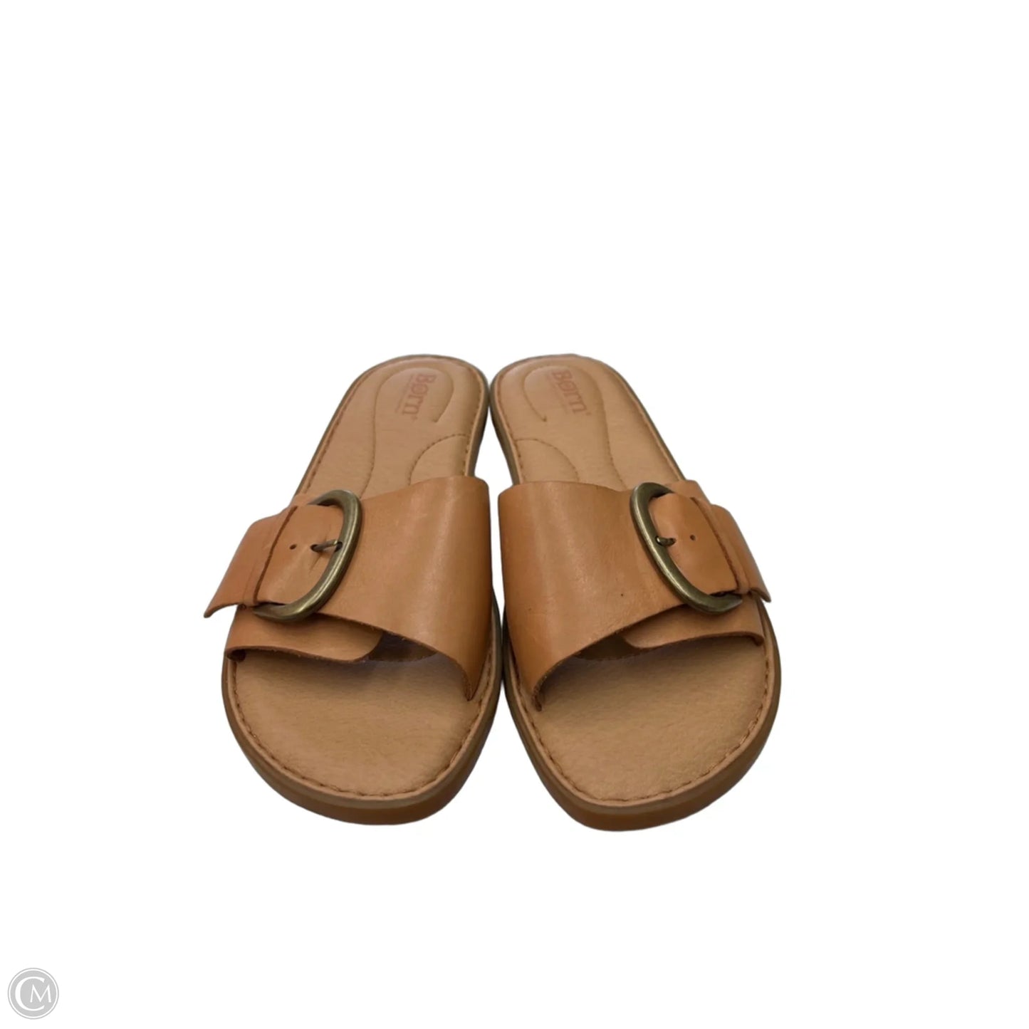 Sandals Flats By Born In Brown, Size: 7