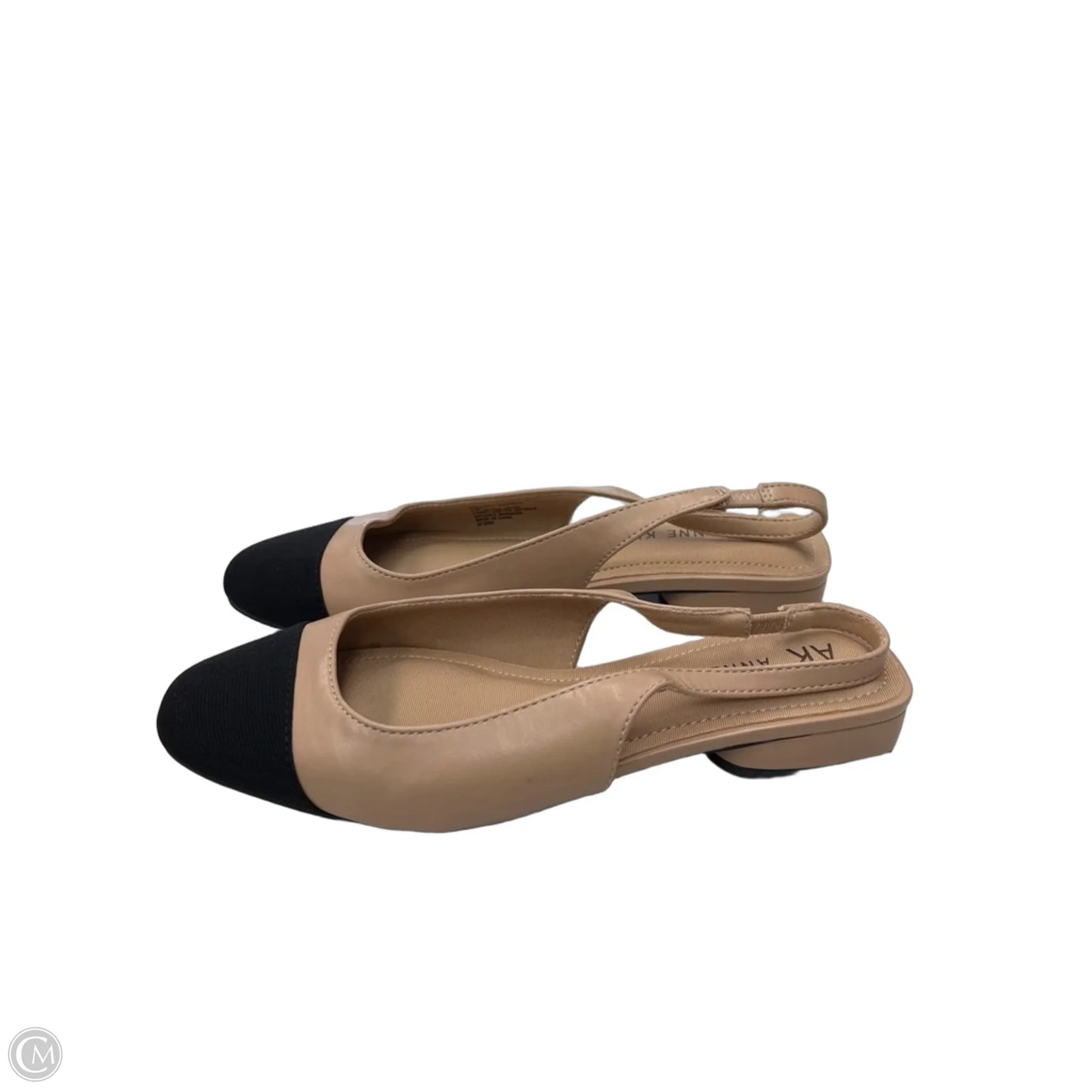 Sandals Flats By Anne Klein In Beige, Size: 7.5