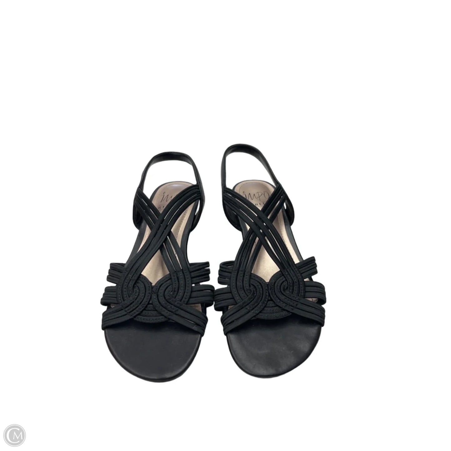 Sandals Flats By Impo In Black, Size: 7