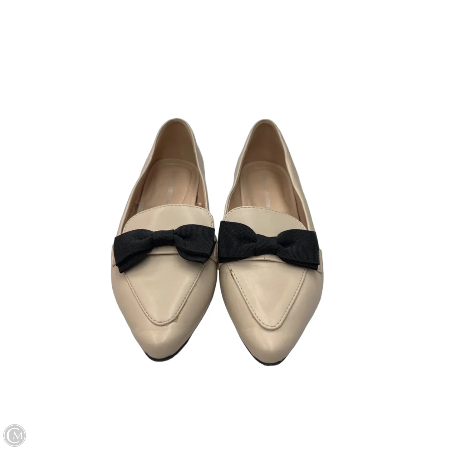 Sandals Flats By Adrienne Vittadini In Beige, Size: 7.5