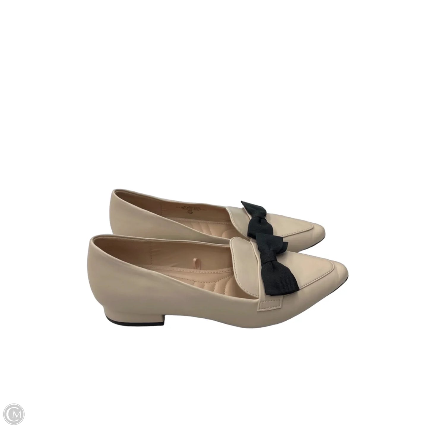 Sandals Flats By Adrienne Vittadini In Beige, Size: 7.5
